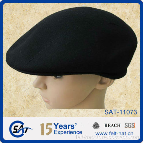 wool felt Jeff winter hat for wholesale